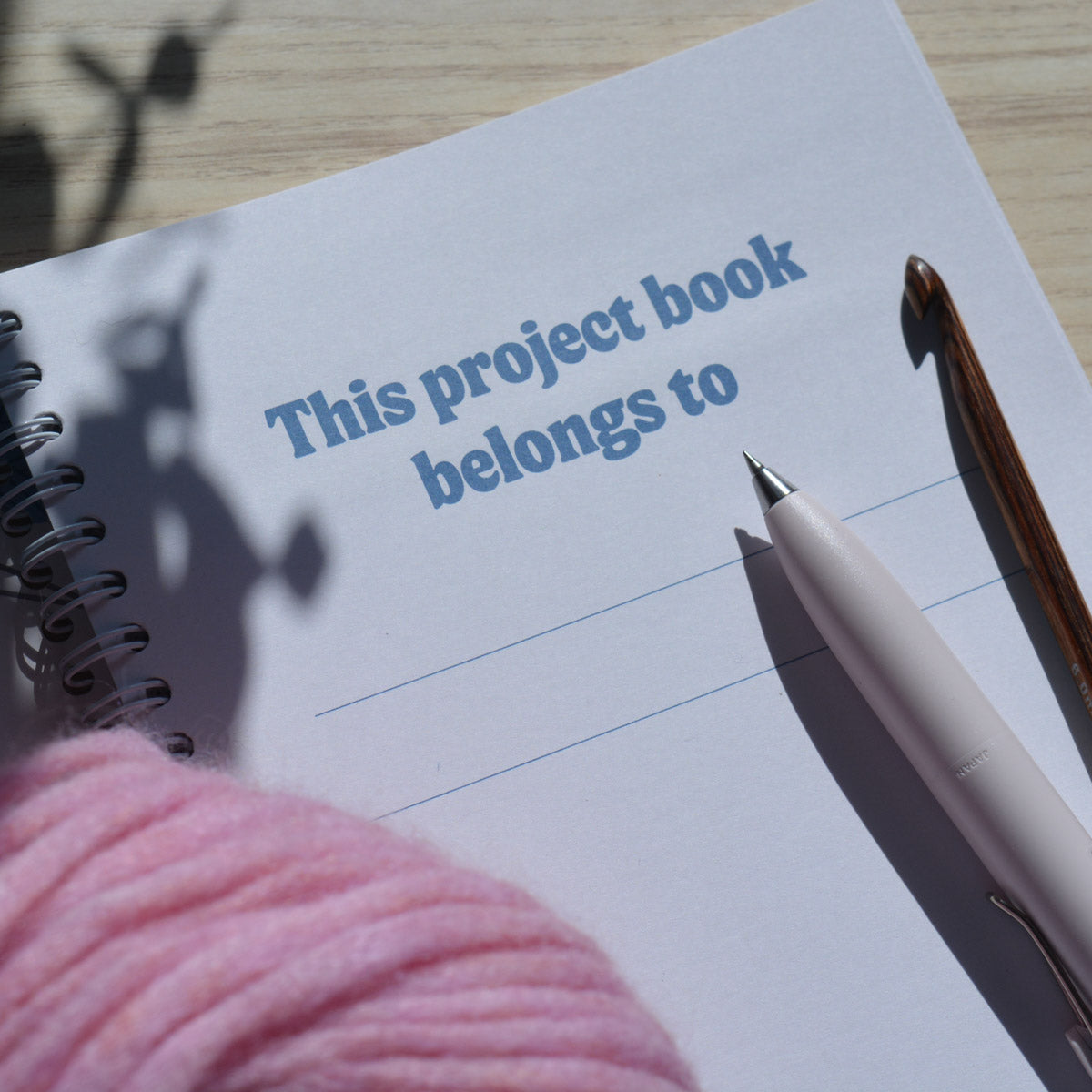 The project book